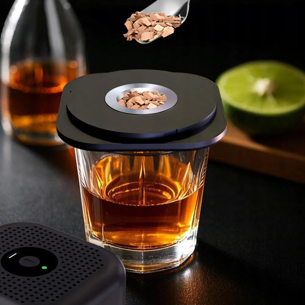 Elektrinis viskio rūkymo rinkinys su USB įkrovimu