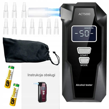 Elektrocheminis alkotesteris DIAWAY + antgaliai, kalibravimas, profesionalus, tikslus, policijos klasės