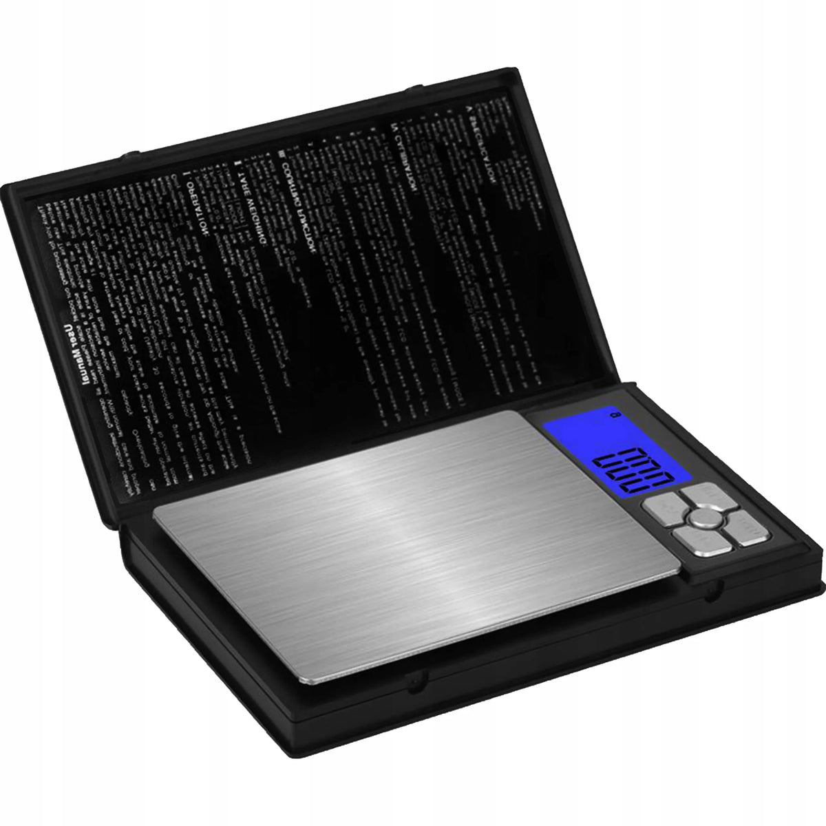 ELEKTRONINĖ JUVELYRINĖ SVARSTYKLĖ 0,01–500 g, LCD, TIKSLUMAS 0,01 g, PRECIZINĖ