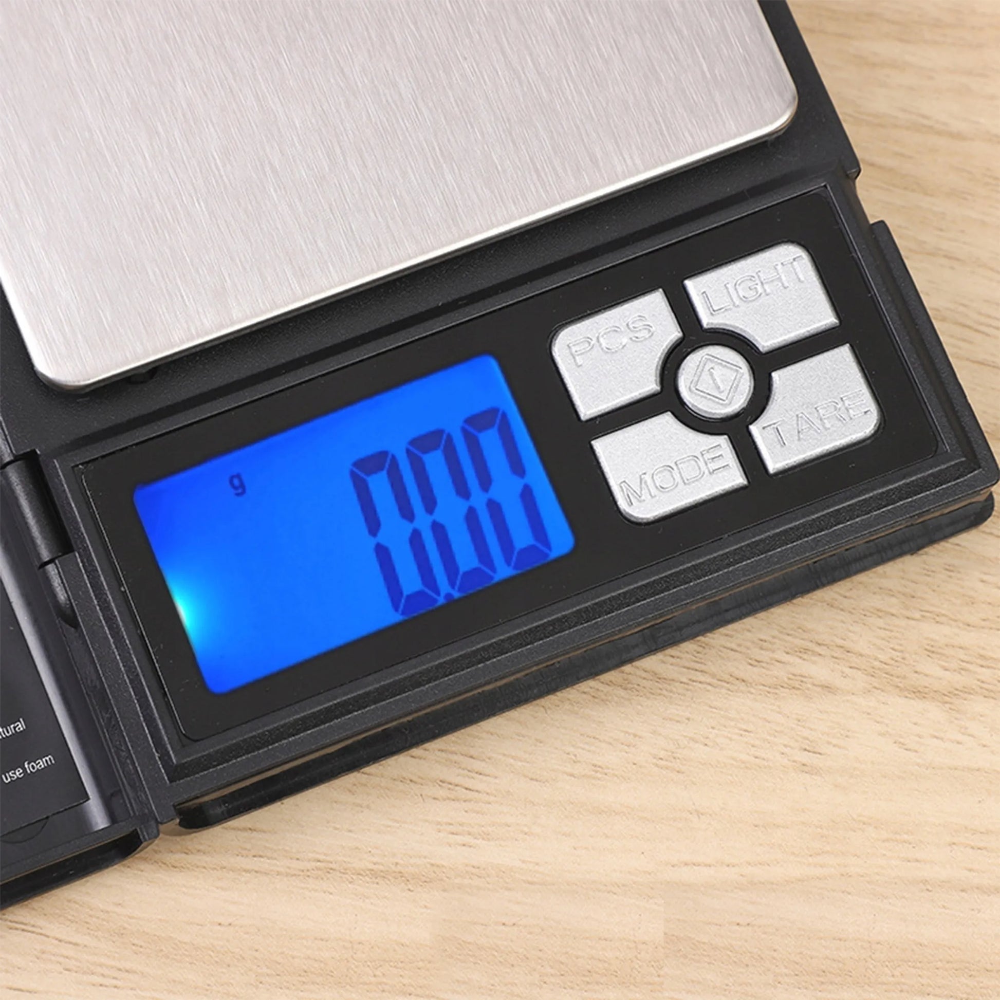 ELEKTRONINĖ JUVELYRINĖ SVARSTYKLĖ 0,01–500 g, LCD, TIKSLUMAS 0,01 g, PRECIZINĖ
