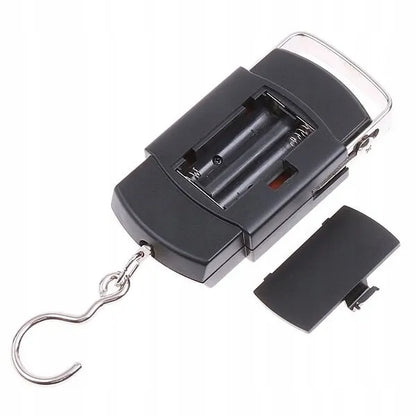 Elektroninės kabančios žvejybos ir bagažo svarstyklės 50 kg