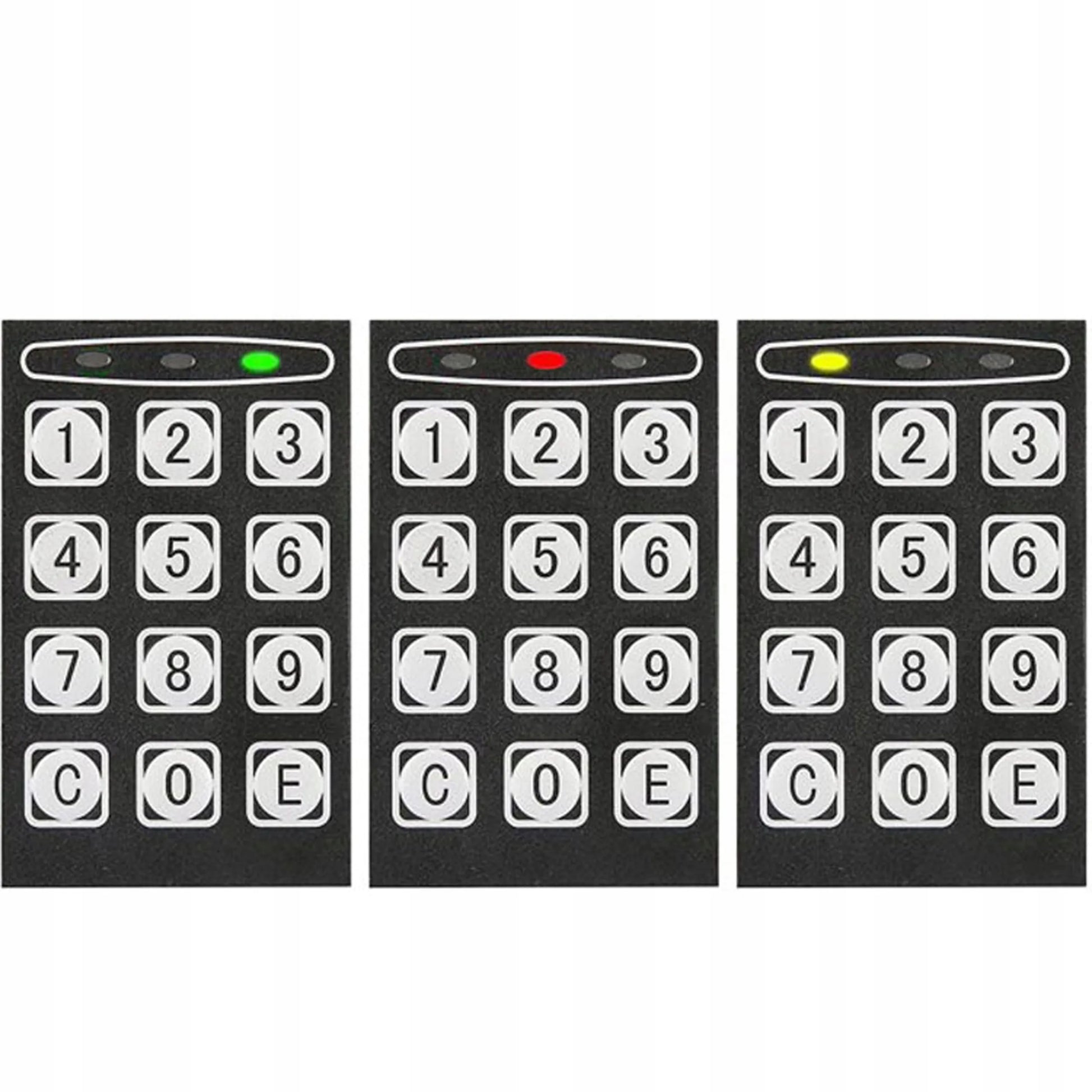 Elektroninis seifas su skaitmeniniu kodu ir raktu, XL