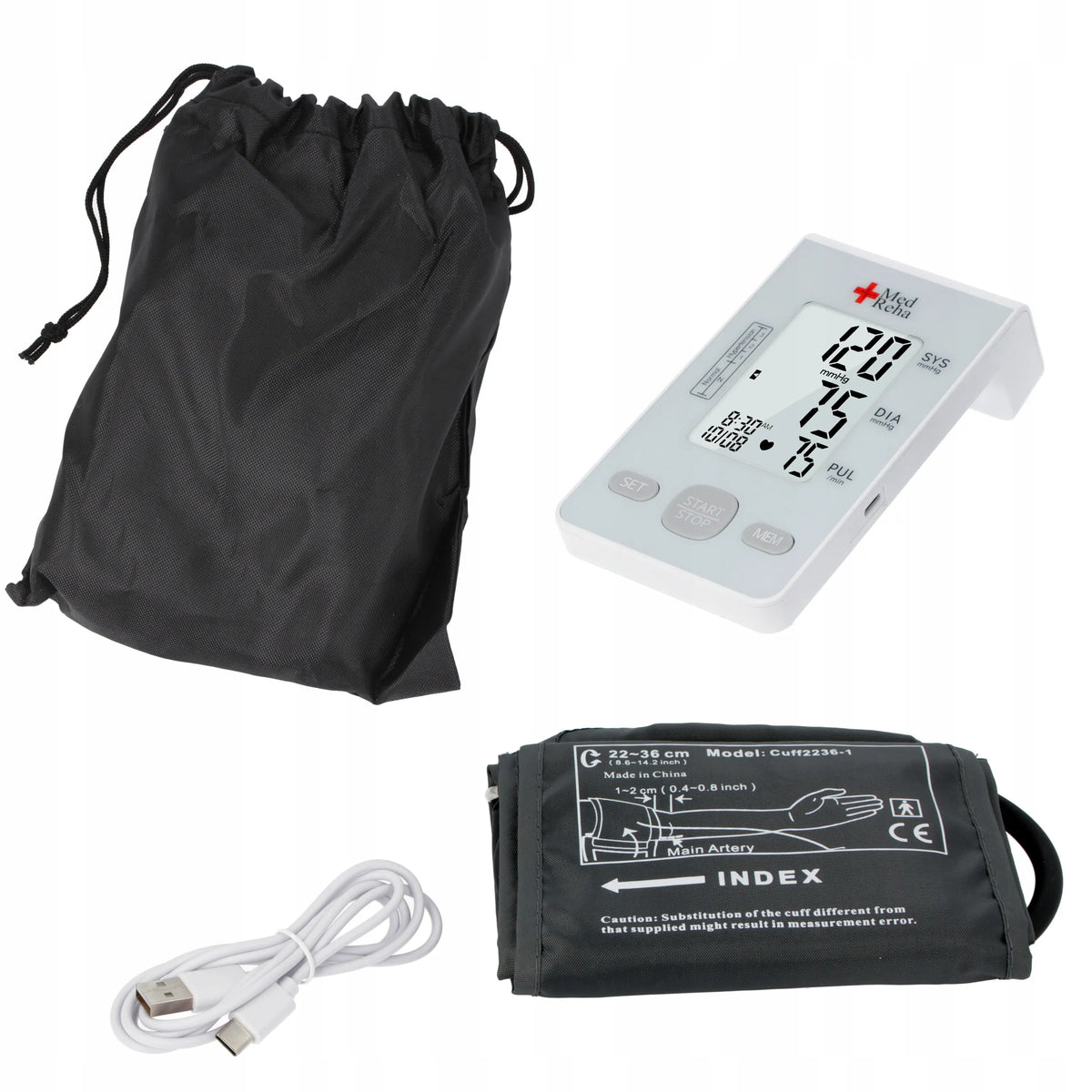 Elektroninis žastinis kraujospūdžio matuoklis DBP-6192