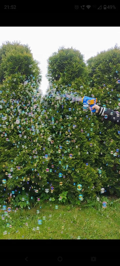 „Emaj“ E2303 automatinis muilo burbulų pistoletas su skysčiu