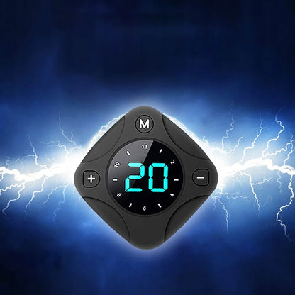 EMS pilvo raumenų elektrostimuliatorius lieknėjimo diržas su ilgintuvu