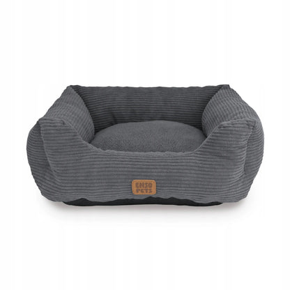 Enso Pets veliūrinė šunų lova L dydžio, minkšta ir patogi gultas-sofa