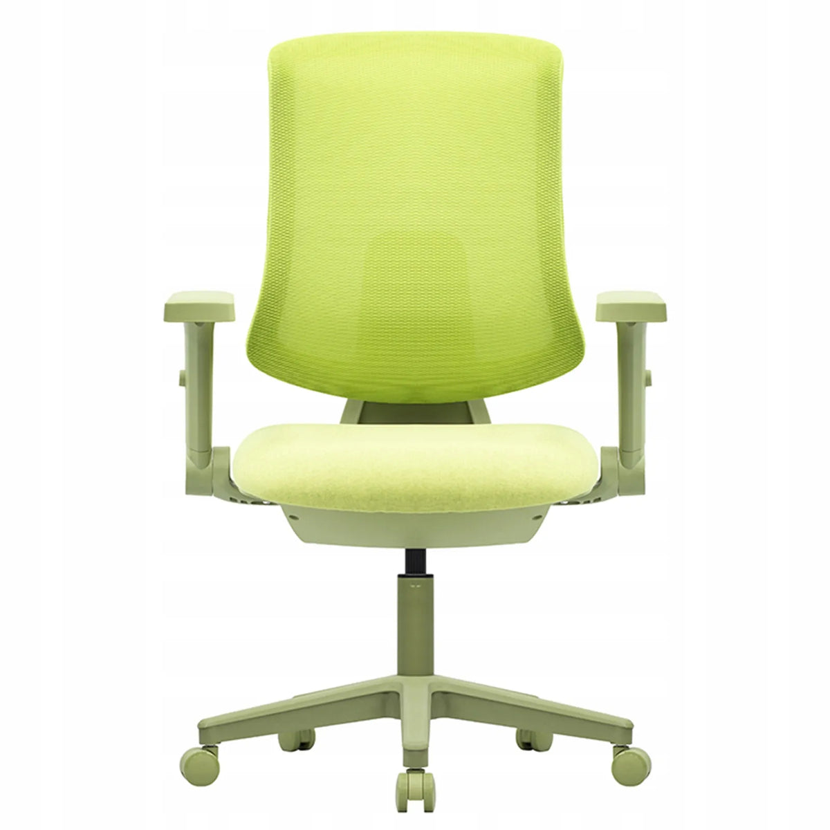 Ergonominė biuro kėdė Spacetronik, žalia, pasukama, reguliuojamo aukščio