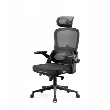 Ergonomiška biuro kėdė „Diablo Chairs V-Light“, juoda