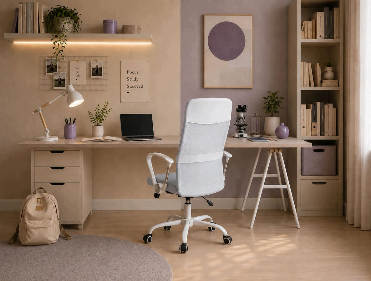 Ergonomiška pasukama biuro kėdė „Sofotel“, reguliuojama, iš mikro tinklinio audinio