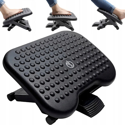 Ergonomiška reguliuojama biuro kojų atrama po stalu, XXL