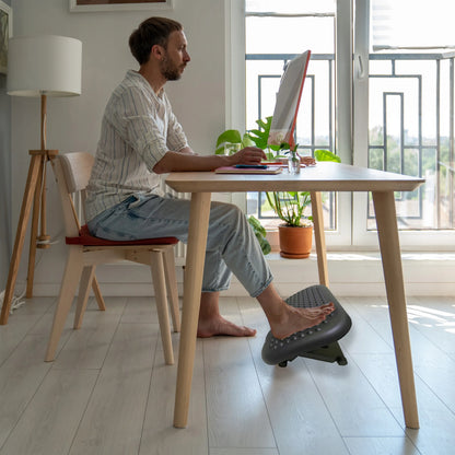 Ergonomiška reguliuojama biuro kojų atrama po stalu, XXL