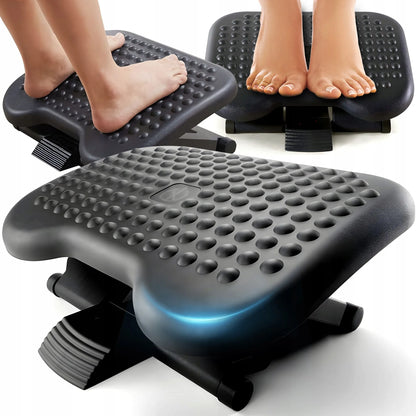 Ergonomiška reguliuojama biuro kojų atrama po stalu, XXL