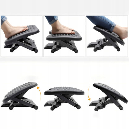 Ergonomiška reguliuojama biuro kojų atrama po stalu, XXL
