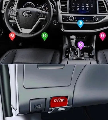 Diagnostikos sąsaja 24Diag V201 Bluetooth OBD-II Android Windows