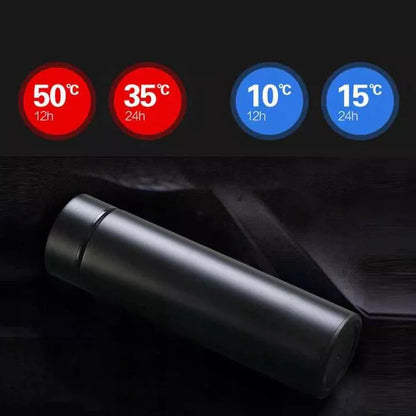 TERMOSINIS PUODELIS IŠMANUSIS BUTELIUKAS LCD 500 ML