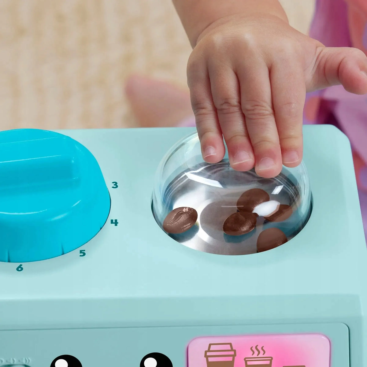 „Fisher-Price“ edukacinis interaktyvus kavos aparatas su šviesos ir garso efektais