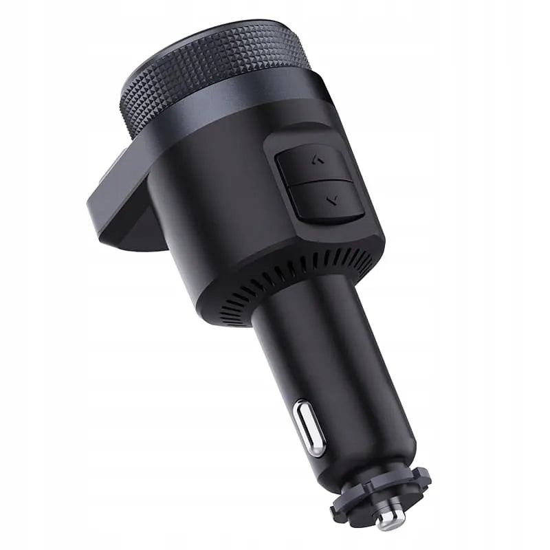 FM siųstuvas Bluetooth imtuvas USB pakrovėjas 2x QC 3.0 automobiliui