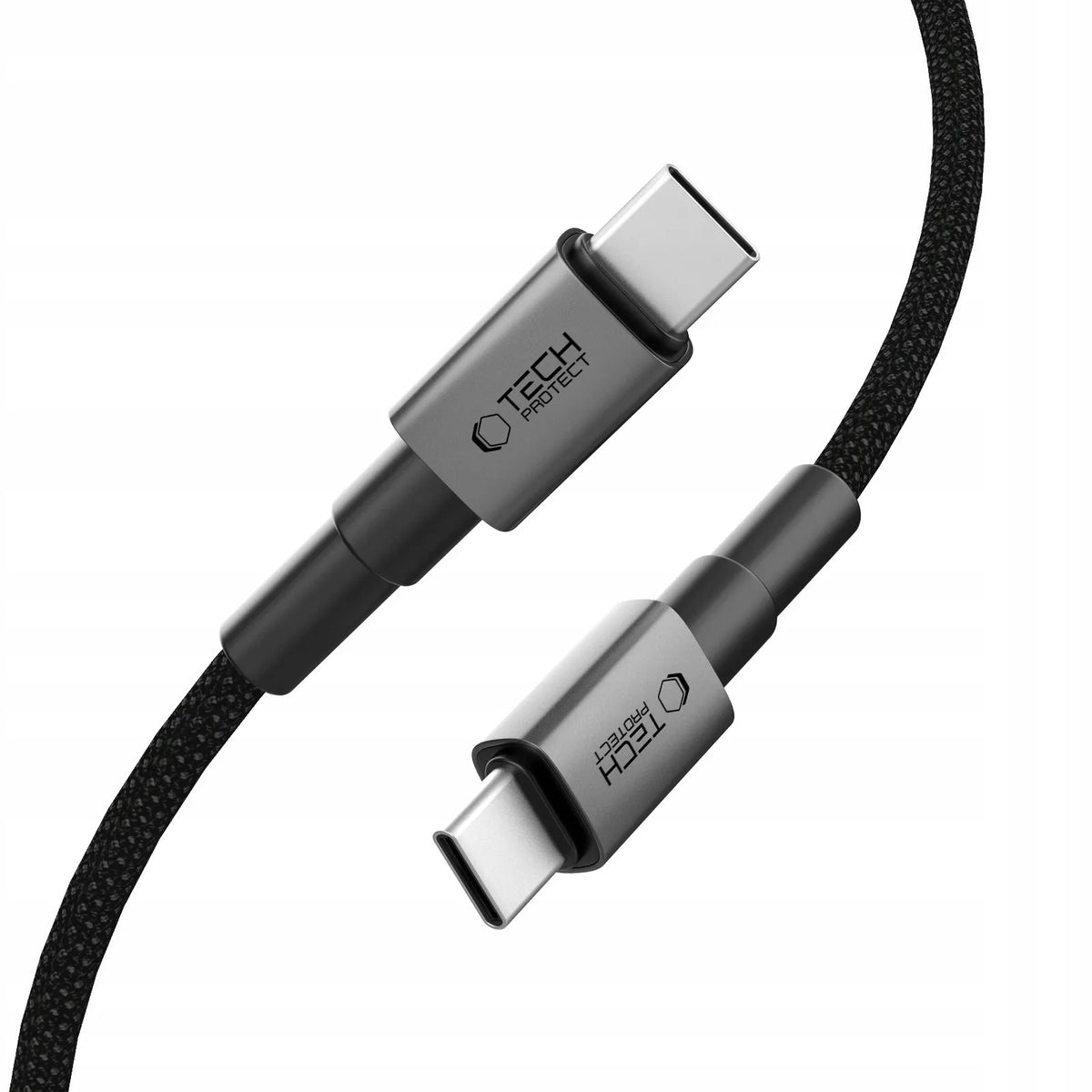 FM siųstuvas LED automobilinis įkroviklis Bluetooth USB + Type-C laidas 50 cm