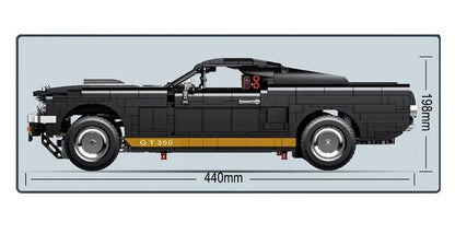 „Ford Mustang“ MEGA konstrukcinės TECHNIC kaladėlės, 1817 vnt. (1817 PCS)