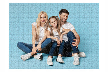 Fotodėlionė iš jūsų nuotraukos | Personalizuota dėlionė dovanai | 1500 dalių
