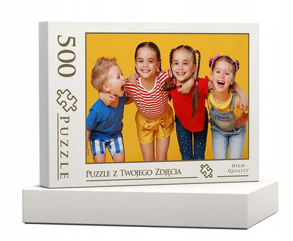 Fotodėlionė iš jūsų nuotraukos | Personalizuota dėlionė dovanai | 500 detalių