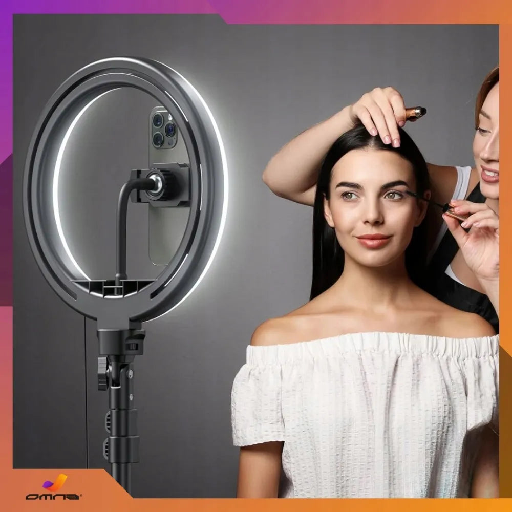 Fotografinis apšvietimo stovas LED žiedinėms lempoms ir softboksams
