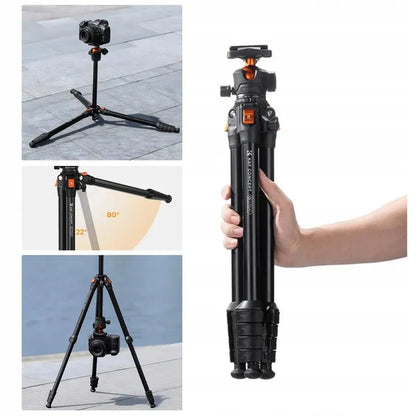 Fotografinis trikojis 162cm K&F Concept KF09.161 su telefono laikikliu