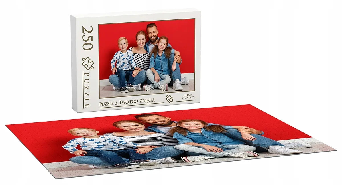 Fotopuzzle iš jūsų nuotraukos | Personalizuota dovana – dėlionė | 250 elementų