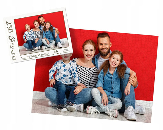 Fotopuzzle iš jūsų nuotraukos | Personalizuota dovana – dėlionė | 250 elementų
