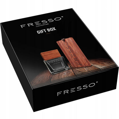 Fresso Gift Box Gentleman automobilių kvepalų rinkinys dovanų dėžutėje