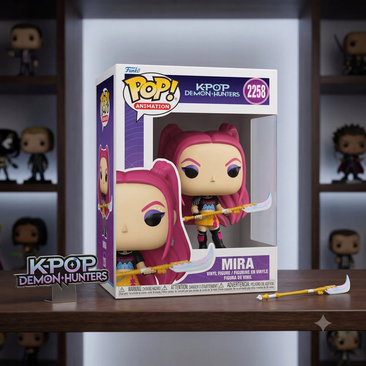 „Funko Pop! Animation“ „K-pop Demon Hunters“ Mira #2258 vinilinė figūrėlė