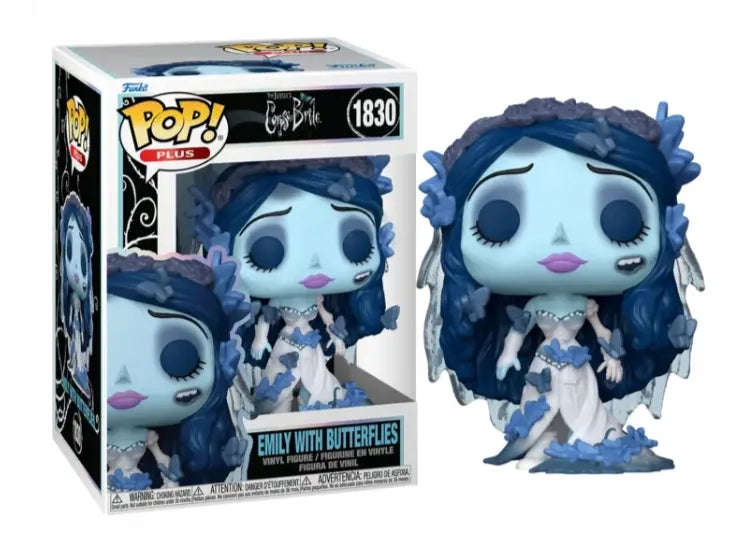 „Funko Pop!“ „Corpse Bride“ Emily vinilinė figūrėlė su drugeliais, 9 cm