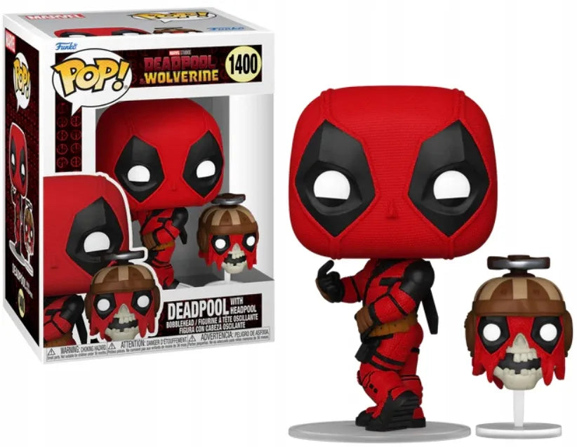 Funko Pop! DEADPOOL 3 & Buddy 1400 Deadpool su Headpool