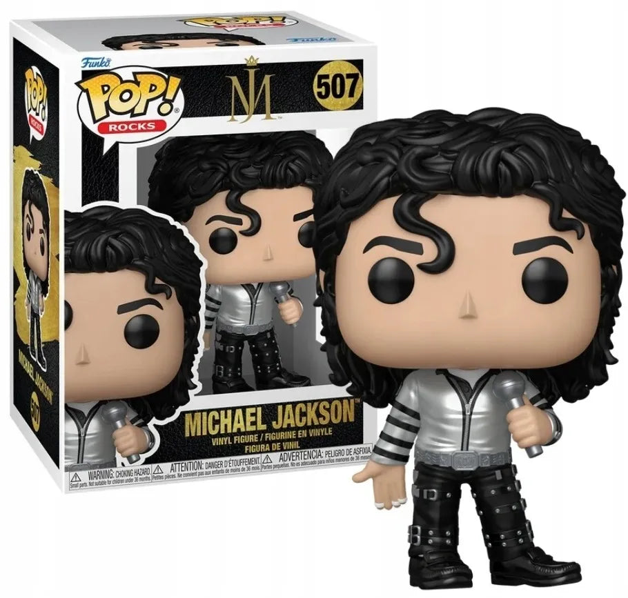 „Funko Pop!“ Michael Jackson – „POP Rocks“ Nr. 507 „Bad Tour“ (MT)