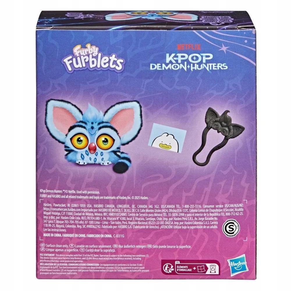 Furby Furblets Derpy interaktyvus žaislas „KPop Demon Hunters“, Hasbro G4791