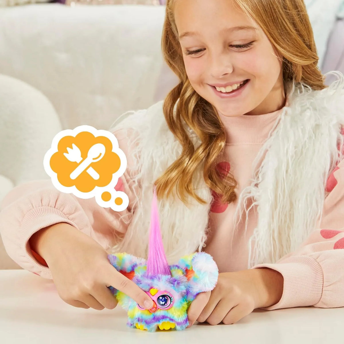 FURBY FURBLETTES INTERAKTYVUS ŽAISLAS SWEE-DEE 5 CM 45 GARSŲ SPRING
