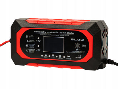 GALINGAS AUTOMATINIS AUTOMOBILINIS ĮKROVIKLIS AKUMULIATORIŲ REMONTAS 24V 12V 10A