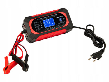 GALINGAS AUTOMATINIS AUTOMOBILINIS ĮKROVIKLIS AKUMULIATORIŲ REMONTAS 24V 12V 10A