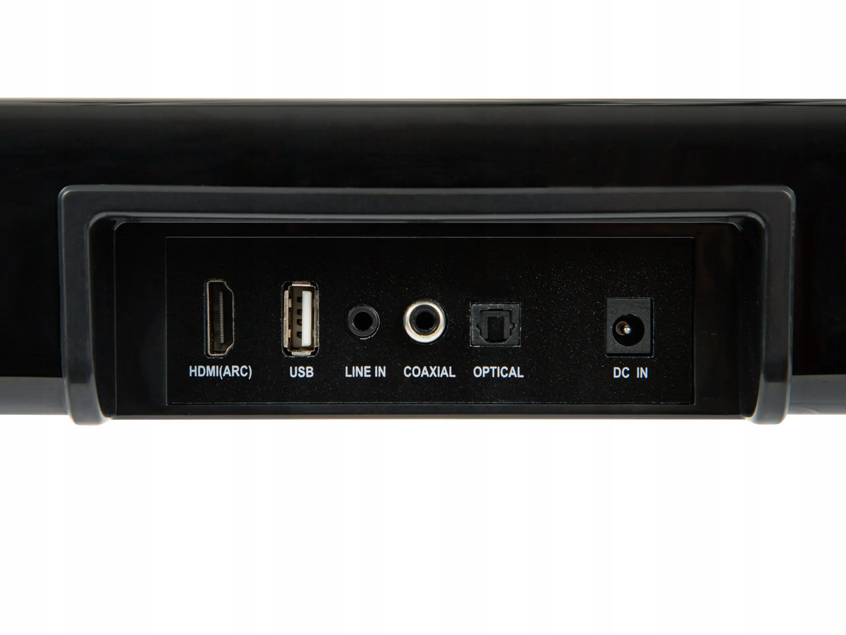 Galingas Bluetooth garso baras garsiakalbis USB HDMI televizoriui 120W