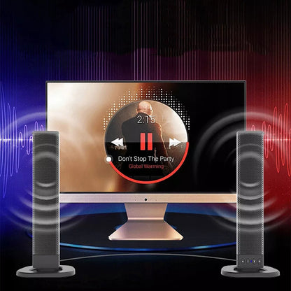 Galingas Bluetooth soundbar garsiakalbis, USB rinkinys, TV televizoriui, kino teatras
