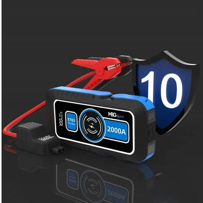 Galingas MBG line ET03 PRO MAX Jump Starter paleidėjas 20000 mAh QC3.0 LED