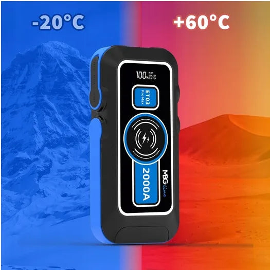Galingas MBG line ET03 PRO MAX Jump Starter paleidėjas 20000 mAh QC3.0 LED