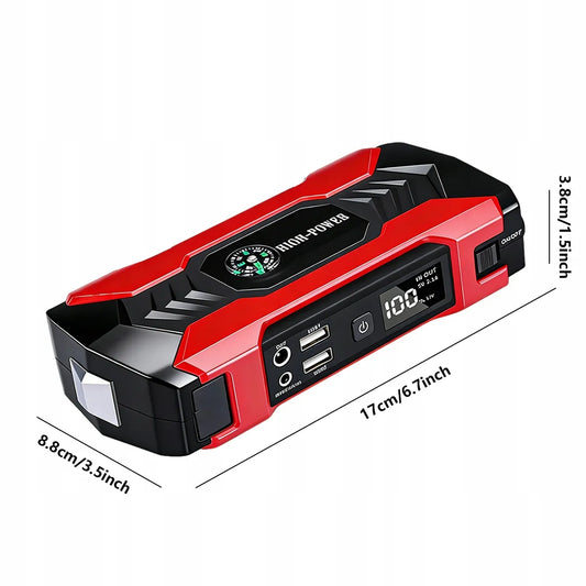 Galingas paleidiklis Jump Starter Booster Powerbank 28000 mAh