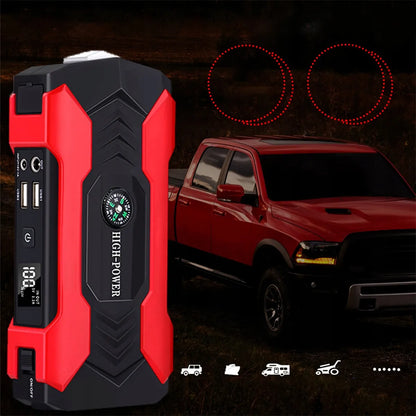 Galingas paleidiklis Jump Starter Booster Powerbank 28000 mAh