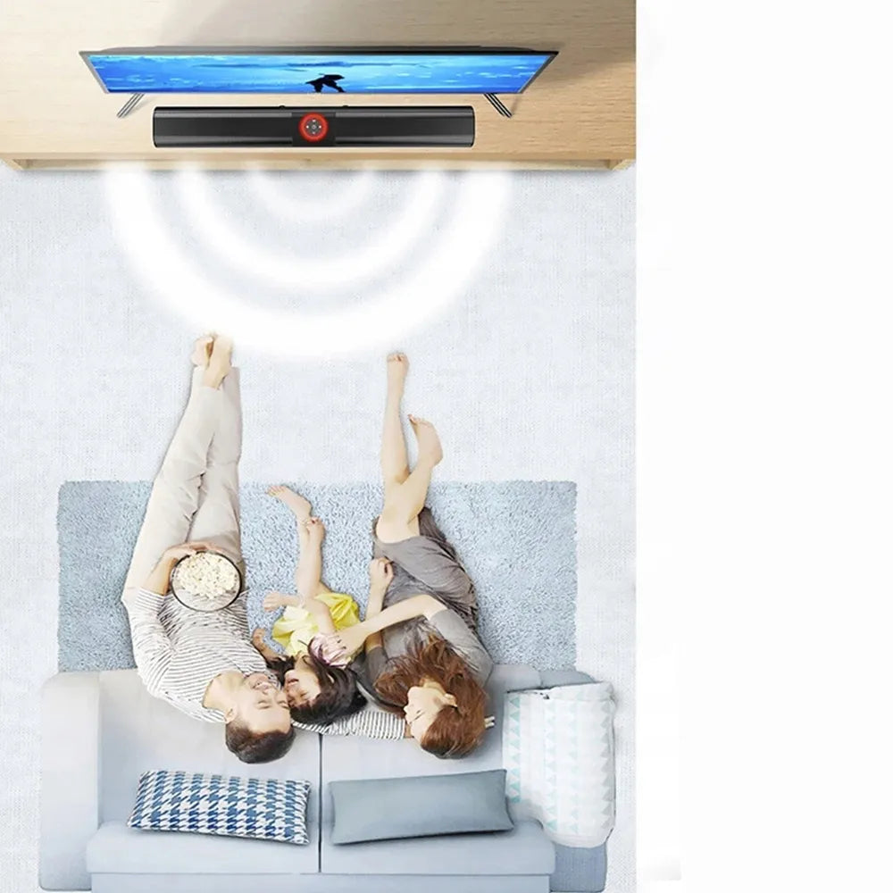 Galingas RGB „Bluetooth“ garso baras, 5.0 garsiakalbis, USB, HDMI, televizoriaus garso sistema