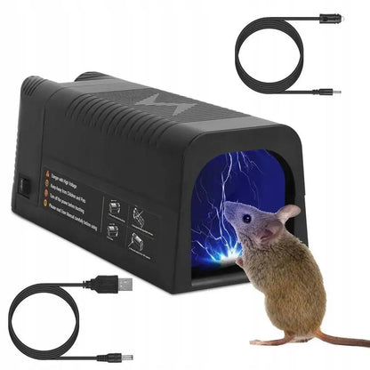 Galingi elektriniai spąstai pelėms ir žiurkėms – efektyvus graužikų naikinimo įrenginys