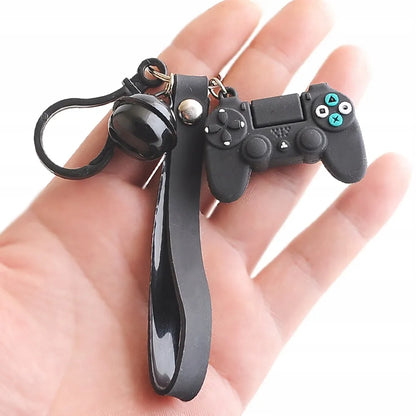 „GAME PAD XBOX PS“ raktų pakabukas su karabinu – dovana žaidimų mėgėjui
