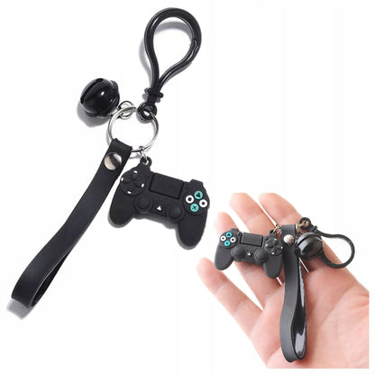 „GAME PAD XBOX PS“ raktų pakabukas su karabinu – dovana žaidimų mėgėjui
