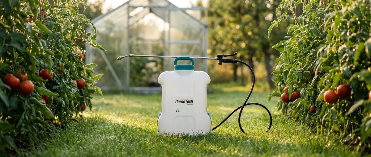 GardeTech akumuliatorinis kuprinis purkštuvas, 10L, 11810G