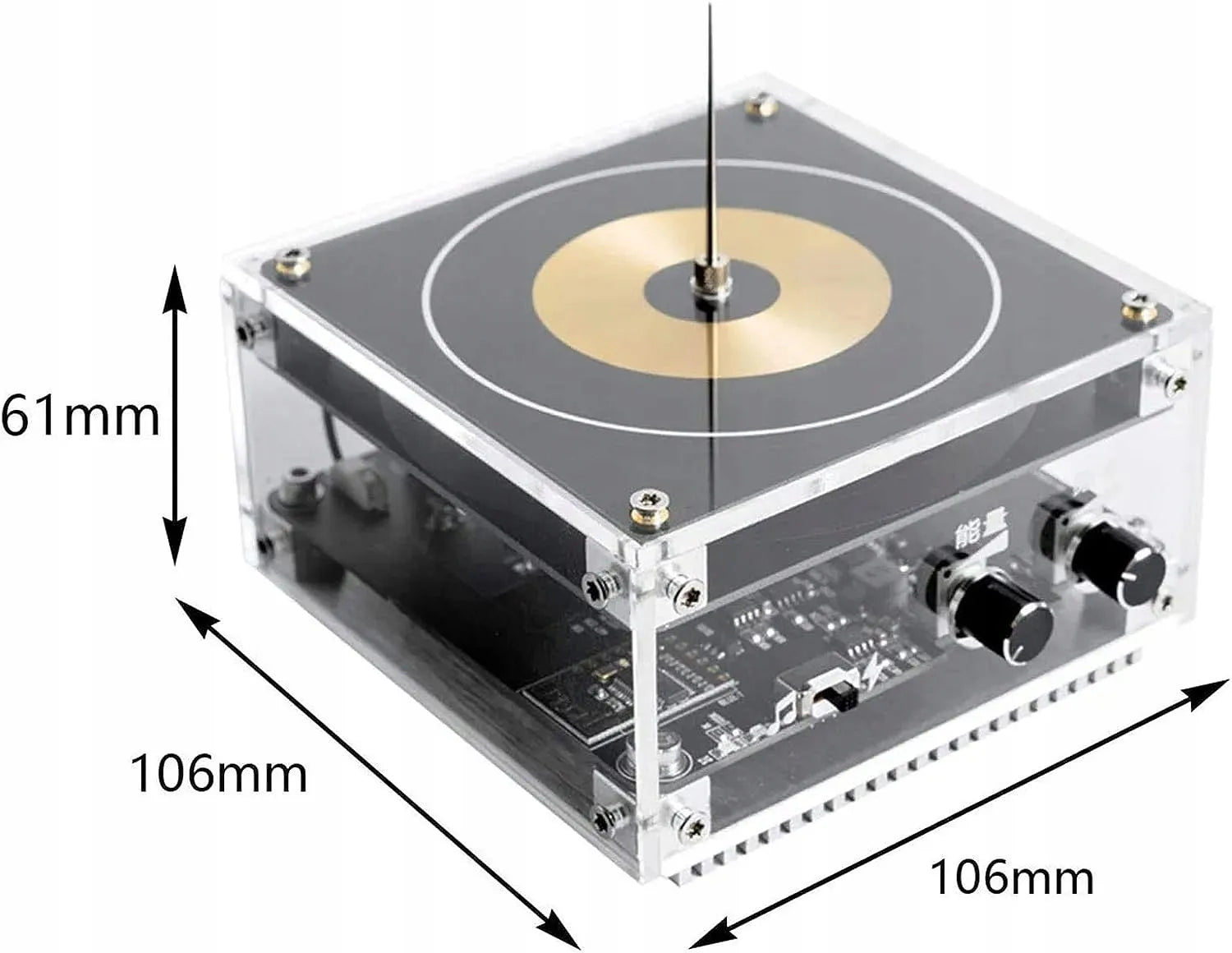 Garso elektronikos muzikos Teslos ritės modulis